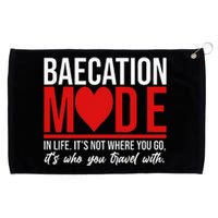 Cute Couples Trip Matching Vacation Baecation Vibes Gifts Grommeted Golf Towel