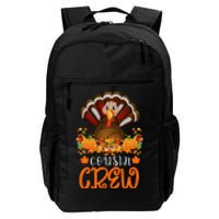 Cousin Crew Turkey Cute Family Thanksgiving Pajamas Matching Daily Commute Backpack