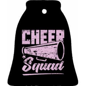 Cheering Cheerleading Team Cheer Squad Cheerleader Ceramic Bell Ornament