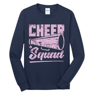 Cheering Cheerleading Team Cheer Squad Cheerleader Tall Long Sleeve T-Shirt