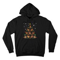 Chicken Christmas Tree Xmas Merry Chickmas Santa Chicken Hoodie