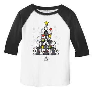 Chess Christmas Tree Xmas Chess Player Funny Funny Toddler Fine Jersey T-Shirt