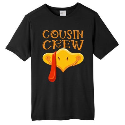 Cousin Crew Turkey Matching Family Thanksgiving Party Pajama Tall Fusion ChromaSoft Performance T-Shirt