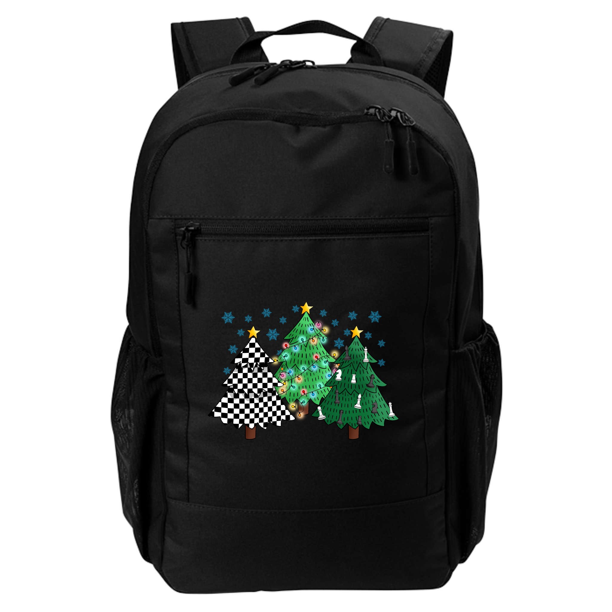 Chess Christmas Tree Funny Xmas Team Sport Gift Backpack