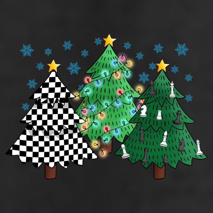 Chess Christmas Tree Funny Xmas Team Sport Gift Adult Drive Performance Visor