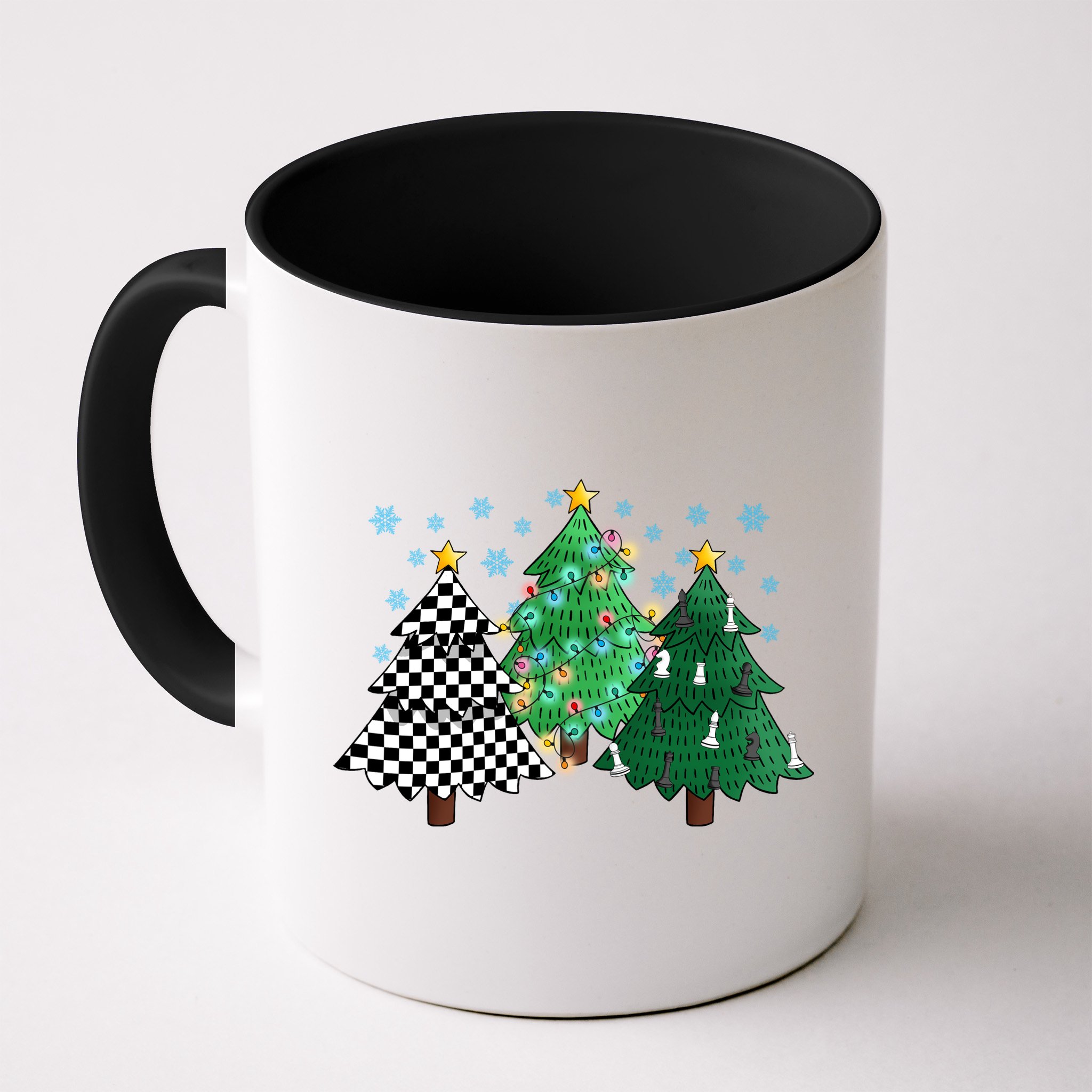 Chess Christmas Tree Funny Xmas Team Sport Gift Mug