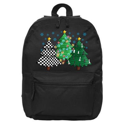 Chess Christmas Tree Funny Xmas Team Sport Gift 16 in Basic Backpack