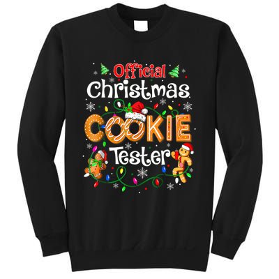 Christmas Cookie Tester Taster Baking Crew Sweatshirt