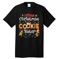 Christmas Cookie Tester Taster Baking Crew Tall T-Shirt