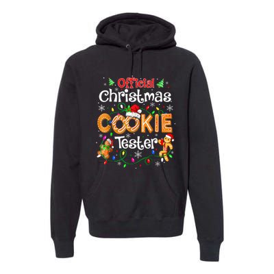 Christmas Cookie Tester Taster Baking Crew Premium Hoodie