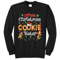 Christmas Cookie Tester Taster Baking Crew Tall Sweatshirt