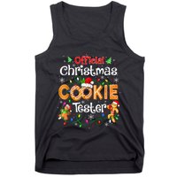 Christmas Cookie Tester Taster Baking Crew Tank Top