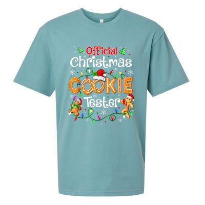 Christmas Cookie Tester Taster Baking Crew Sueded Cloud Jersey T-Shirt