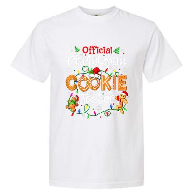 Christmas Cookie Tester Taster Baking Crew Garment-Dyed Heavyweight T-Shirt