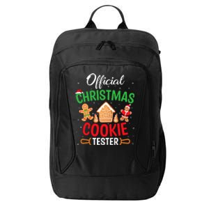 Christmas Cookie Tester Baking Crew City Backpack