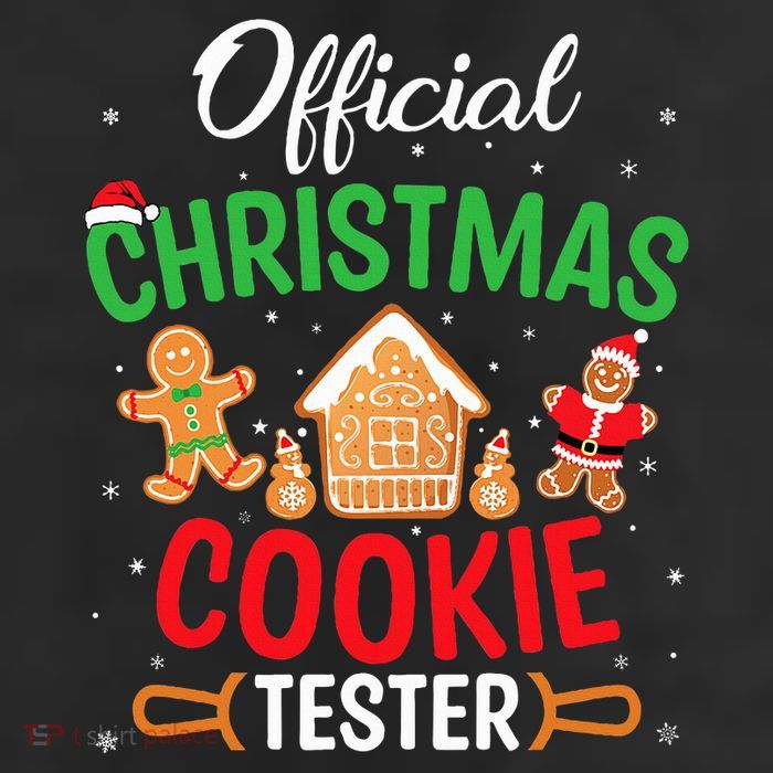 Christmas Cookie Tester Baking Crew 11oz C Handle Ceramic Mug