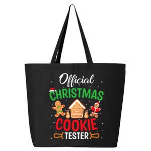 Christmas Cookie Tester Baking Crew 25L Jumbo Tote