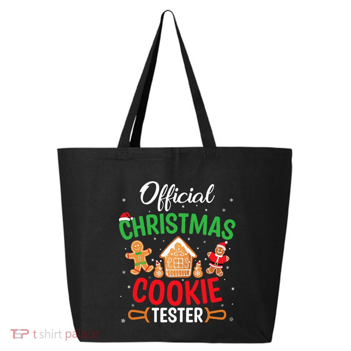 Christmas Cookie Tester Baking Crew 25L Jumbo Tote