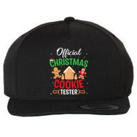 Christmas Cookie Tester Baking Crew Wool Snapback Cap