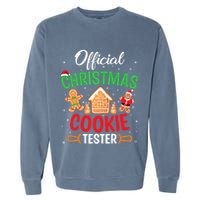 Christmas Cookie Tester Baking Crew Garment-Dyed Sweatshirt