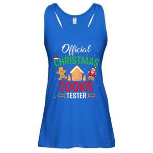 Christmas Cookie Tester Baking Crew Ladies Essential Flowy Tank