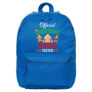 Christmas Cookie Tester Baking Crew 16 in Basic Backpack