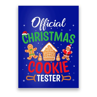 Christmas Cookie Tester Baking Crew Poster