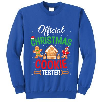 Christmas Cookie Tester Baking Crew Tall Sweatshirt