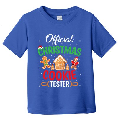 Christmas Cookie Tester Baking Crew Toddler T-Shirt