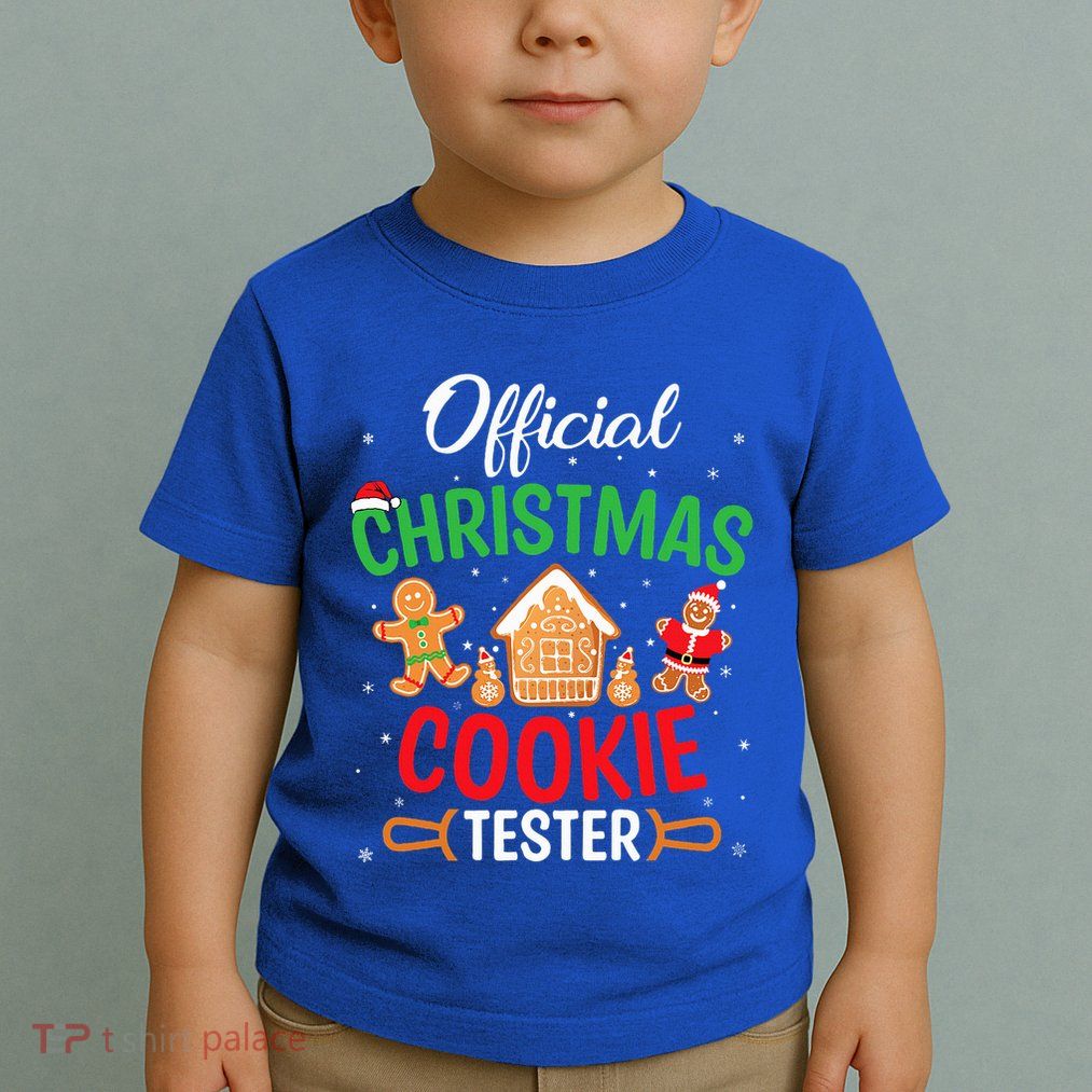 Christmas Cookie Tester Baking Crew Toddler T-Shirt