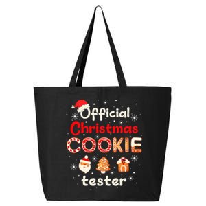 Christmas Cookie Tester Taster Baking Crew 25L Jumbo Tote