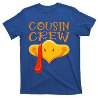 Cousin Crew Turkey Matching Family Thanksgiving Party Pajama T-Shirt