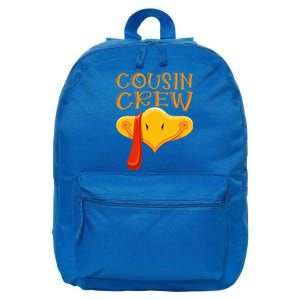 Cousin Crew Turkey Matching Family Thanksgiving Party Pajama 16 in Basic Backpack