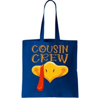 Cousin Crew Turkey Matching Family Thanksgiving Party Pajama Tote Bag