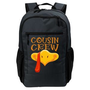 Cousin Crew Turkey Matching Family Thanksgiving Party Pajama Daily Commute Backpack