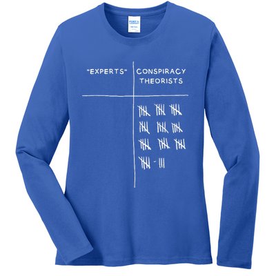 Cool Conspiracy Theorist Art For Conspiracy Theory  Ladies Long Sleeve Shirt