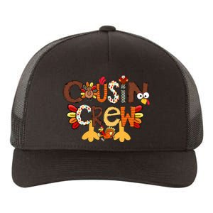 Cousin Crew Thanksgiving Turkey Family Matching Yupoong Adult 5-Panel Trucker Hat