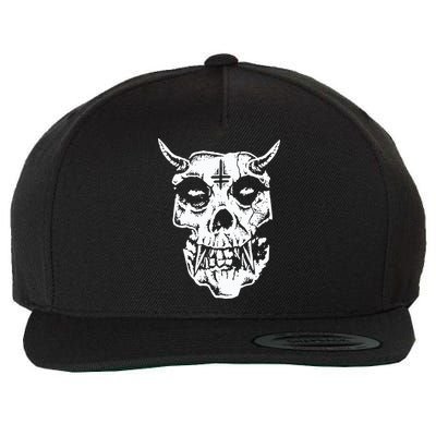 Closed Casket Twitching Tongues Twitchfits Wool Snapback Cap