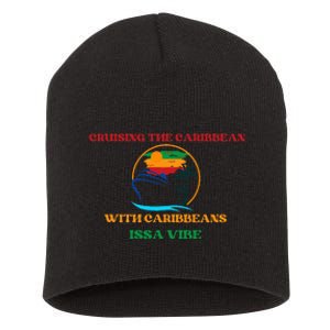 Caribbean Cruise Travel Vacation Short Acrylic Beanie