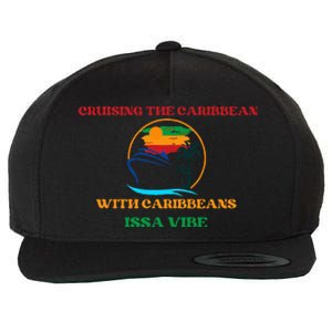 Caribbean Cruise Travel Vacation Wool Snapback Cap