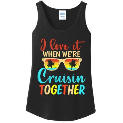 Cousin Cruise Trip I Love It When We're Cruising Together Ladies Essential Tank