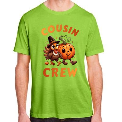 Cousin Crew Thanksgiving Family Matching Turkey Day Fall Adult ChromaSoft Performance T-Shirt