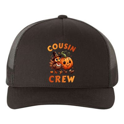 Cousin Crew Thanksgiving Family Matching Turkey Day Fall Yupoong Adult 5-Panel Trucker Hat