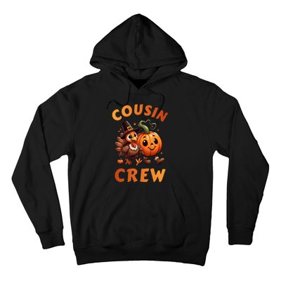 Cousin Crew Thanksgiving Family Matching Turkey Day Fall Hoodie