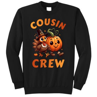 Cousin Crew Thanksgiving Family Matching Turkey Day Fall Sweatshirt