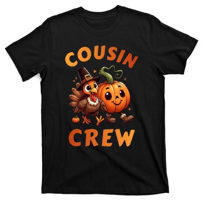 Cousin Crew Thanksgiving Family Matching Turkey Day Fall T-Shirt