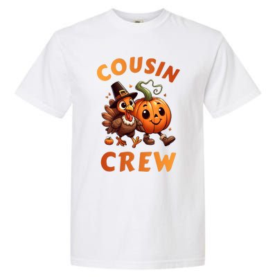 Cousin Crew Thanksgiving Family Matching Turkey Day Fall Garment-Dyed Heavyweight T-Shirt