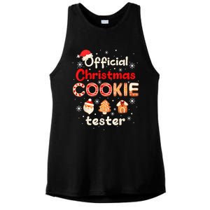 Christmas Cookie Tester Taster Baking Crew Ladies PosiCharge Tri-Blend Wicking Tank