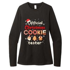 Christmas Cookie Tester Taster Baking Crew Womens CVC Long Sleeve Shirt