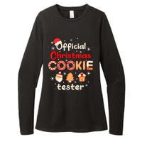 Christmas Cookie Tester Taster Baking Crew Womens CVC Long Sleeve Shirt